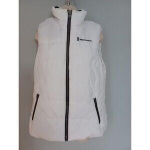Free Country Womens Puffer Vest Sz L White Sleeveless